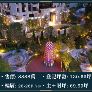 雙橡園1812 - 帝王視野樓中樓｜售價 8888萬